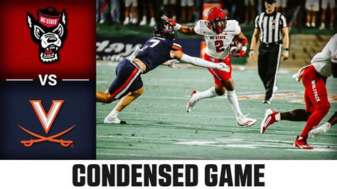 Nc State Vs Virginia Condensed Game Acc Football Youtube