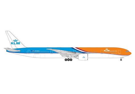 Klm Boeing Er Orange Pride Ph Bva Nationaal Park De Hoge