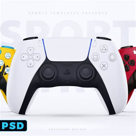 PlayStation 5 DualSense controller template – Sports Templates