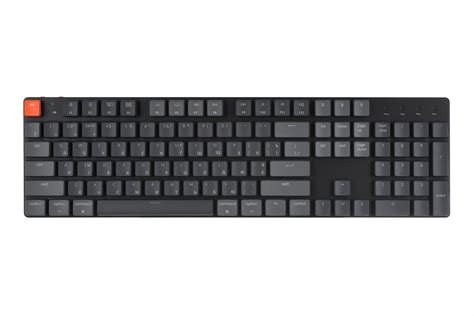 Купить Клавиатура Keychron K5SE 87 Key Optical Red RGB Hot Swap WL UA Black K5SEE1 KEYCHRON в