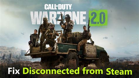 Fix Warzone Disconnected From Steam Error Youtube