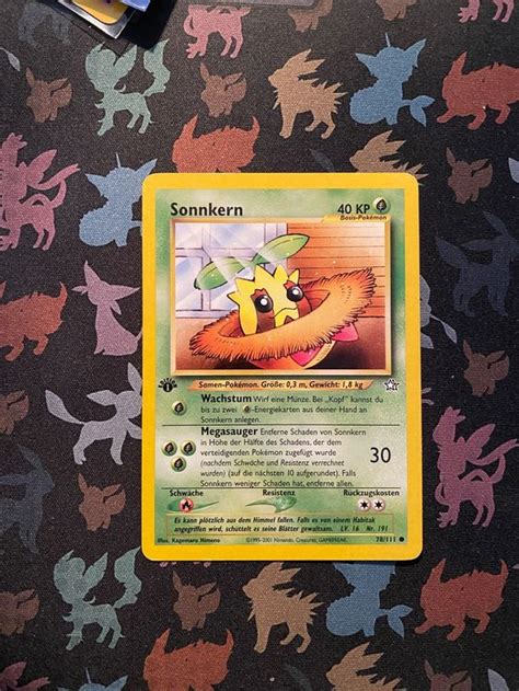 Sonnkern DE 1 Edition Neo Genesis Pokemon Kaufen Auf Ricardo