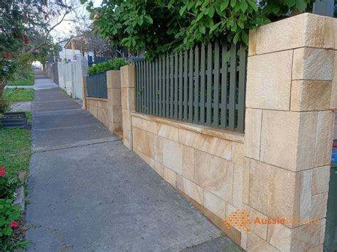 Clarence Walling Made From Australian Local Sandstone Natural Stone