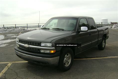 2002 Chevrolet Chevy Silverado 1500 Ls Ext Cab Pickup Auto V8 4x4