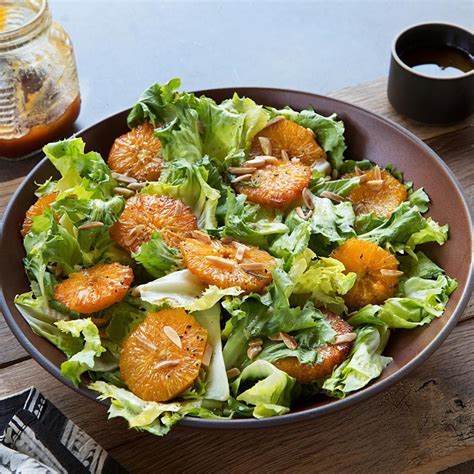 Burnt Orange And Escarole Salad Recipe Eatingwell