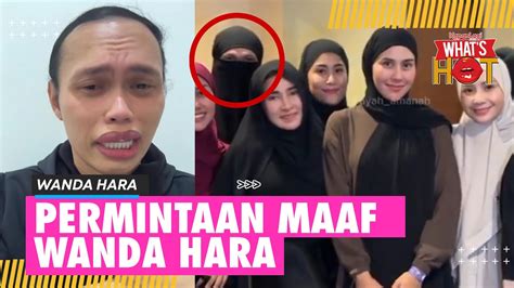 Wanda Hara Minta Maaf Sambil Menangis Soal Kontroversi Pakai Cadar Di