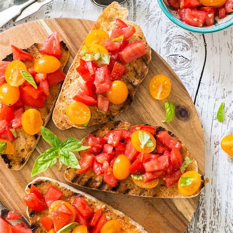 Bruschetta De Tomate Un Clásico Italiano Maricruz Avalos Blog