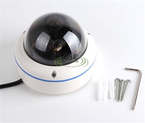 1x 700TVL CCTV Fisheye Analog Panoramic Mini Vandal Camera 360 Degree