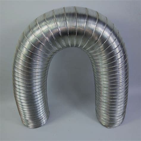 50mm To 300mm Diameter Pure Aluminum Corrugated Ventilation Hard Pipe