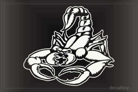 Scorpion Decals & Stickers | Decalboy