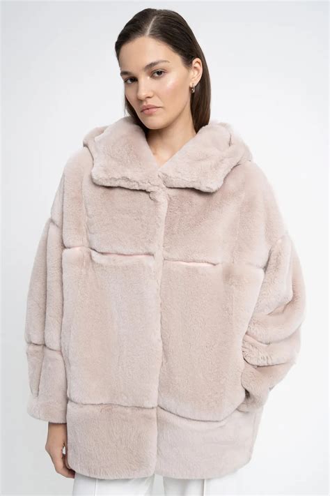 Шуба из меха кролика SnowQueen_collection 684979003 цены в Москве ...