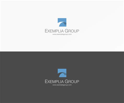 Professional Elegant Recruitment Logo Design For Exemplia Group By