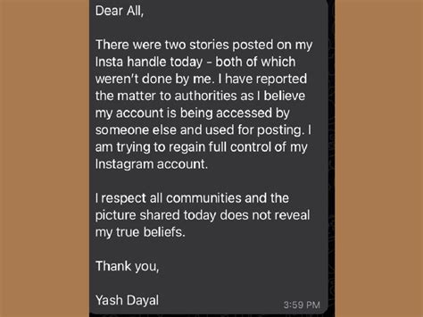 “aag Aisi Lagayi ” Gujarat Titans Yash Dayal S Instagram Story About ‘love Jihad’ Creates