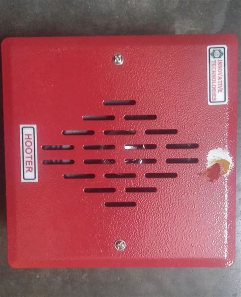 Mild Steel Color Coated Fire Alarm Hooter Hp At Rs In Bengaluru