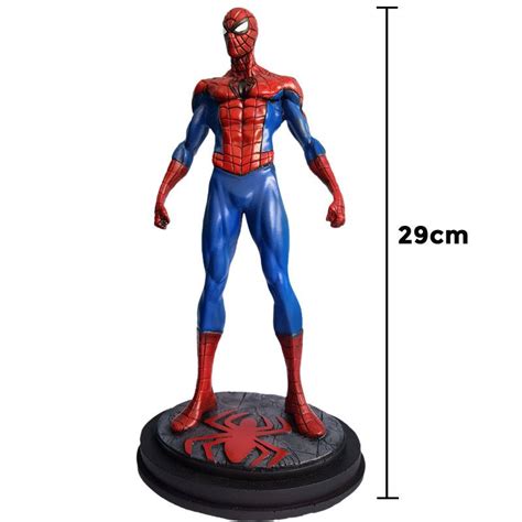 Homem Aranha Spider Man Boneco Estátua no Shoptime