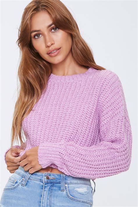 Ribbed Drop Shoulder Sweater