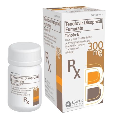 Tenofo B Tenofovir Disoproxil Fumarate 300mg 1 Tablet Watsons Philippines