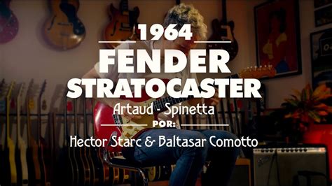 Fender Stratocaster Spinetta Artaud Hector Starc Baltasar