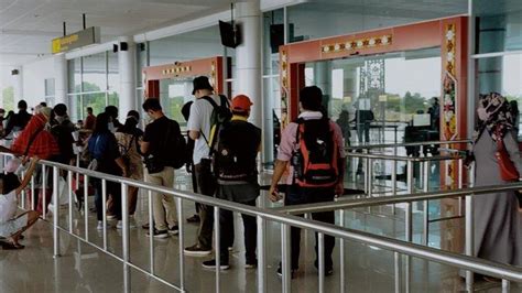 Pengguna Jasa Transportasi Udara Bandara Tjilik Riwut Palangkaraya