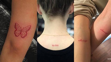 9 Red Ink Tattoo Ideas You Should Definitely Ink About Hype Malaysia