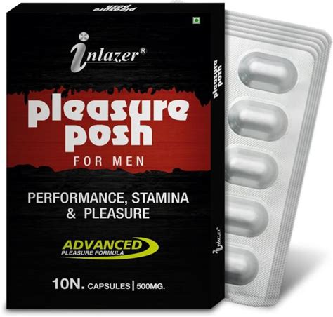 Inlazer Pleasure Posh Sex Tablets Combats Male Sexual Problems And