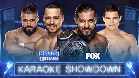 Como Hacer La Match Card De Smackdown Version Karaoke Showdown Youtube