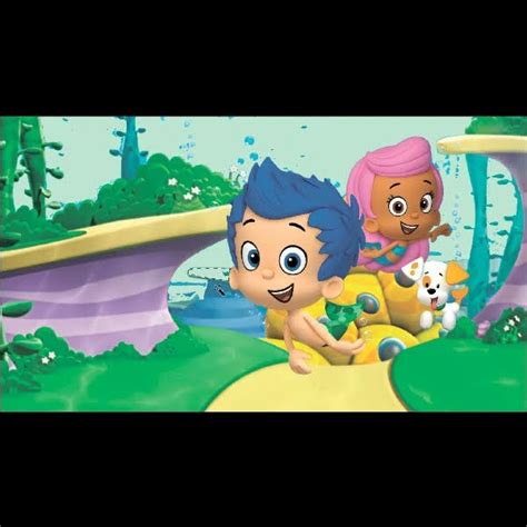 Coloring Molly And Gil Bubbletastic Adventures With The Bubble Guppies