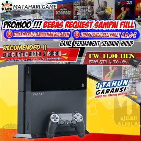 Jual Playstation Fw Offline Permanent H N Clone Ps Sony Tb