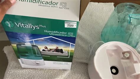 Unboxing Humidificador Ultrasónico Vitallys Plus 5 Litros YouTube