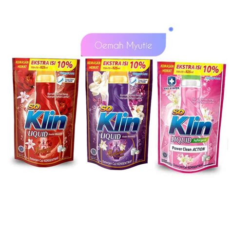 Jual So Klin Liquid Ml Detergen Cair So Klin Shopee Indonesia