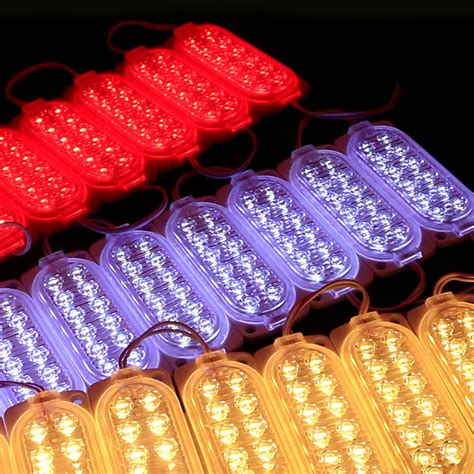 DC 12V High Bright 10 Rows 12 Lights Flexible IP65 Waterproof Injection