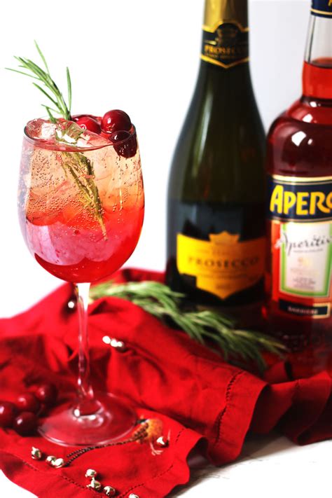 Cranberry Aperol Spritz A Christmas Cocktail Supper In The Suburbs