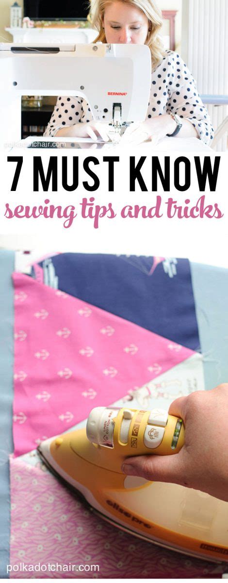 The Best Sewing Tips and Tricks - The Polka Dot Chair