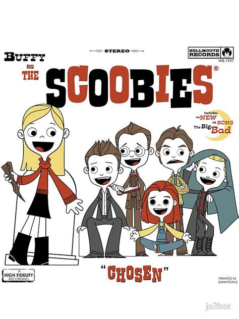 Buffy And The Scoobies Sticker For Sale By Jo Buffy Buffy The