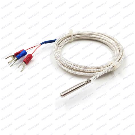 3 Wire Rtd Pt100 Waterproof Temperature Sensor Stainless Steel Probe Rtd Temperature Sensor