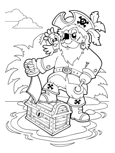 Coloriage Pirate Dessins Imprimer