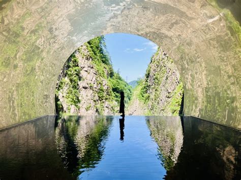 清津峡渓谷トンネル｜混雑してない平日が狙い目！【大地の芸術祭 2022 現地レポート】 11