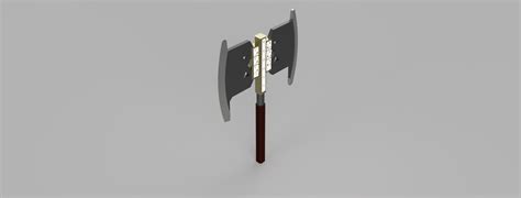 STL file Gimli's Axe - Replica・3D printer model to download・Cults