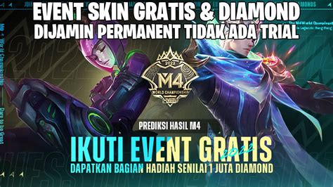 EVENT SKIN DIAMOND GRATIS M4 DIJAMIN DAPAT PERMANENT DAN TIDAK ADA