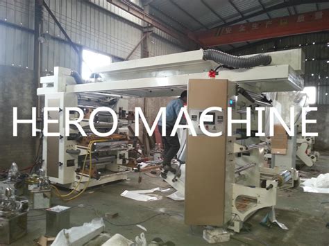 6 Color Flexo Machine Flexographic Printer Printing Machine Price