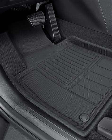 Carqiwireless All Weather Floor Mats Trunk Mat For Hyundai Santa Fe