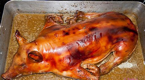 Chancho Al Horno O Lechón Al Horno Gastronomia En Peru