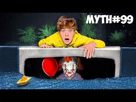 BUSTING 100 SCARY MYTHS IN 24 HOURS YouTube