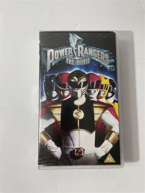 Vhs Power Rangers The Movie Vintage Retro Video Tape Original