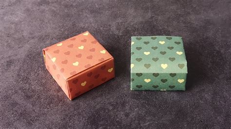 Origami paper box tutorial - Crafts on display