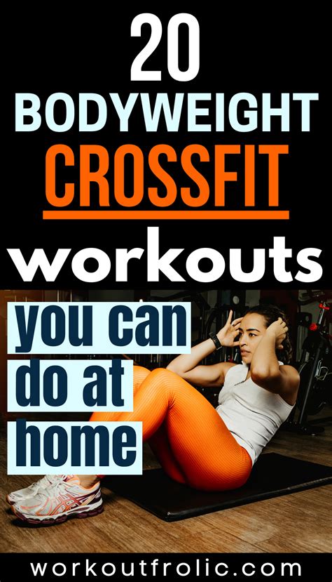 Crossfit Body Weight Workout Crossfit Bodyweight Crossfit Exercises Crossfit Workouts At Home