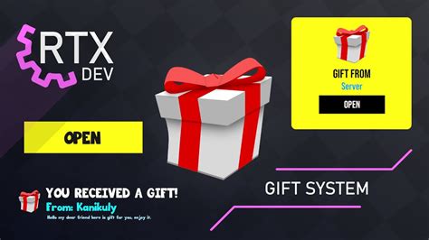 FiveM Script Gift System RTX DEV YouTube