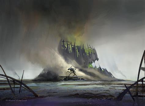 Phyrexian Swamp Art from Jumpstart : r/magicTCG