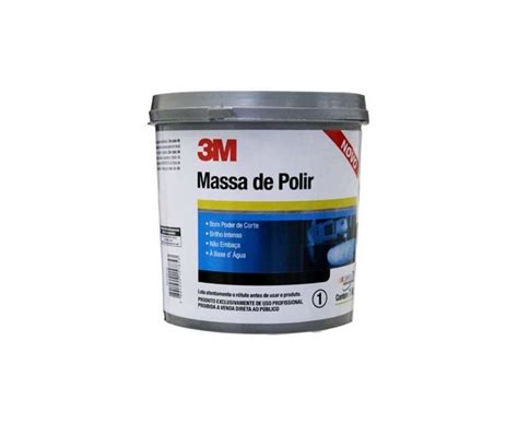 Massa De Polir N2 Base De Agua 1KG 3M CONSTRUTINTAS