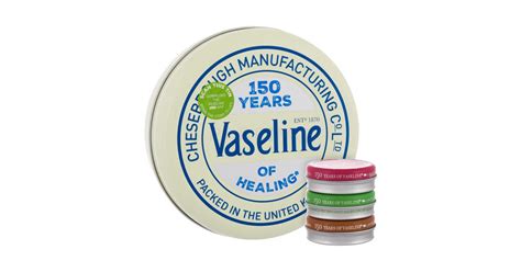 Vaseline Lip Therapy 150 Years Darilni Set Balzam Za Ustnice Lip